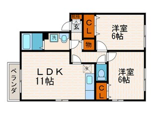 シエスタの物件間取画像